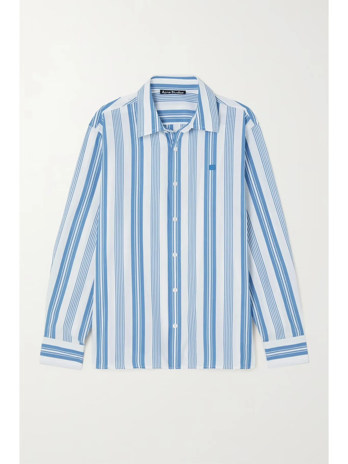 Acne Studios  |Stripes Unisex Long Sleeves Cotton Shirts & Blouses