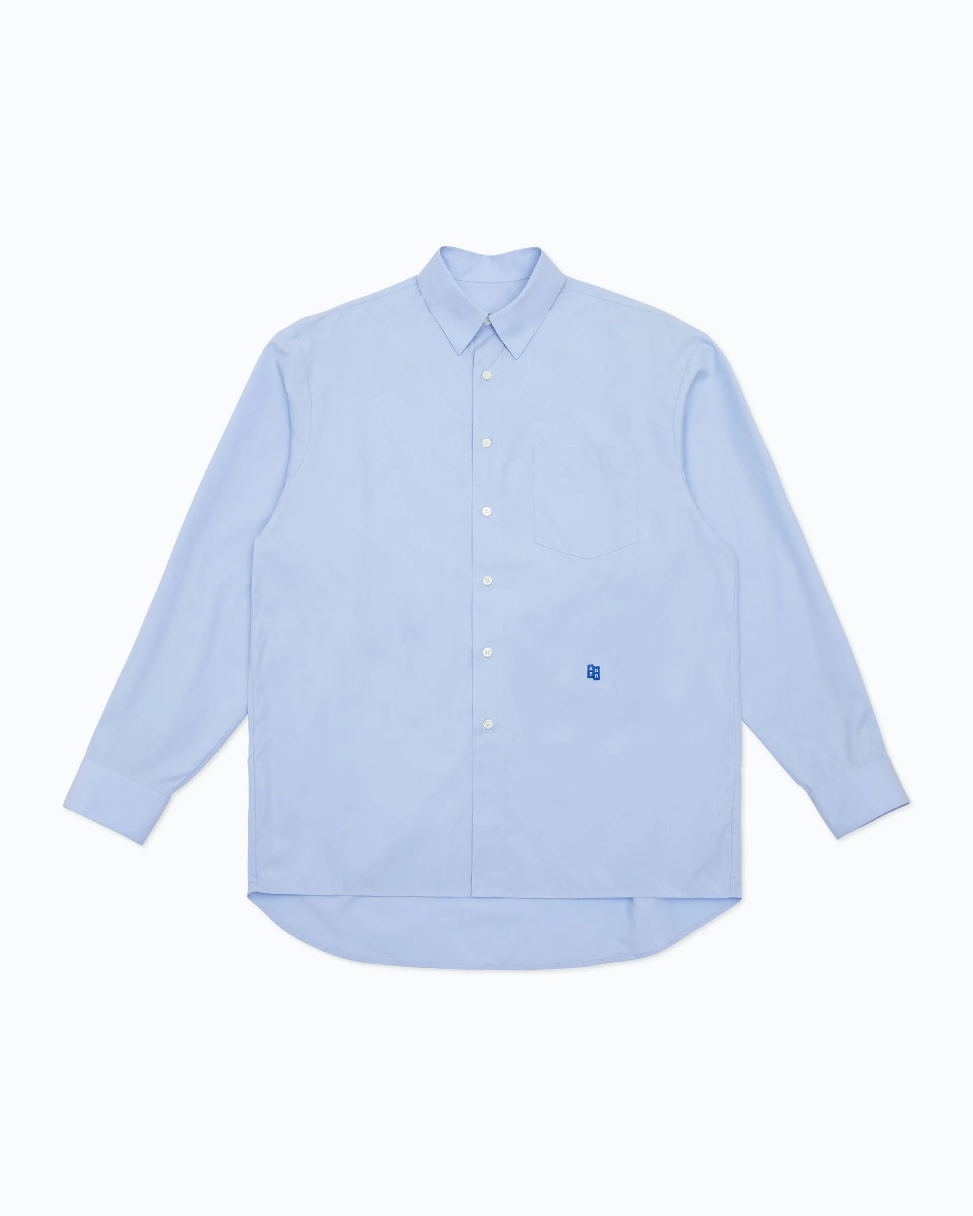 ADERERROR  |Collaboration Long Sleeves Plain Logo Shirts