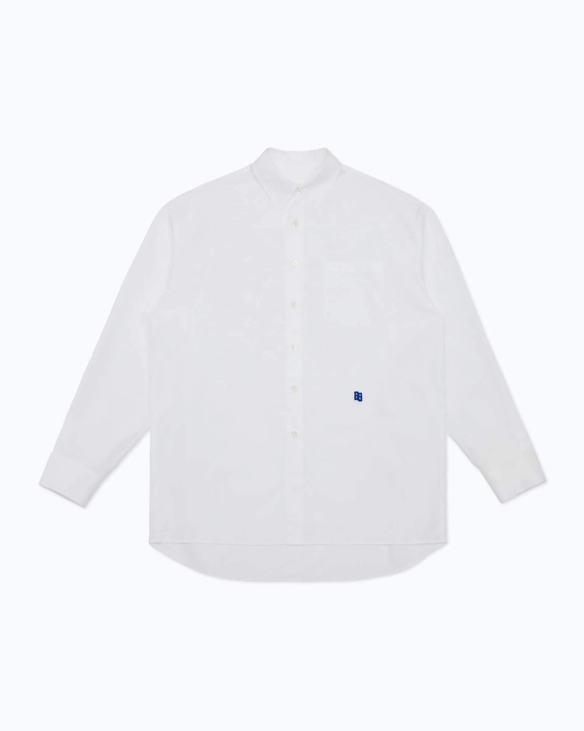 ADERERROR  |Collaboration Long Sleeves Plain Logo Shirts