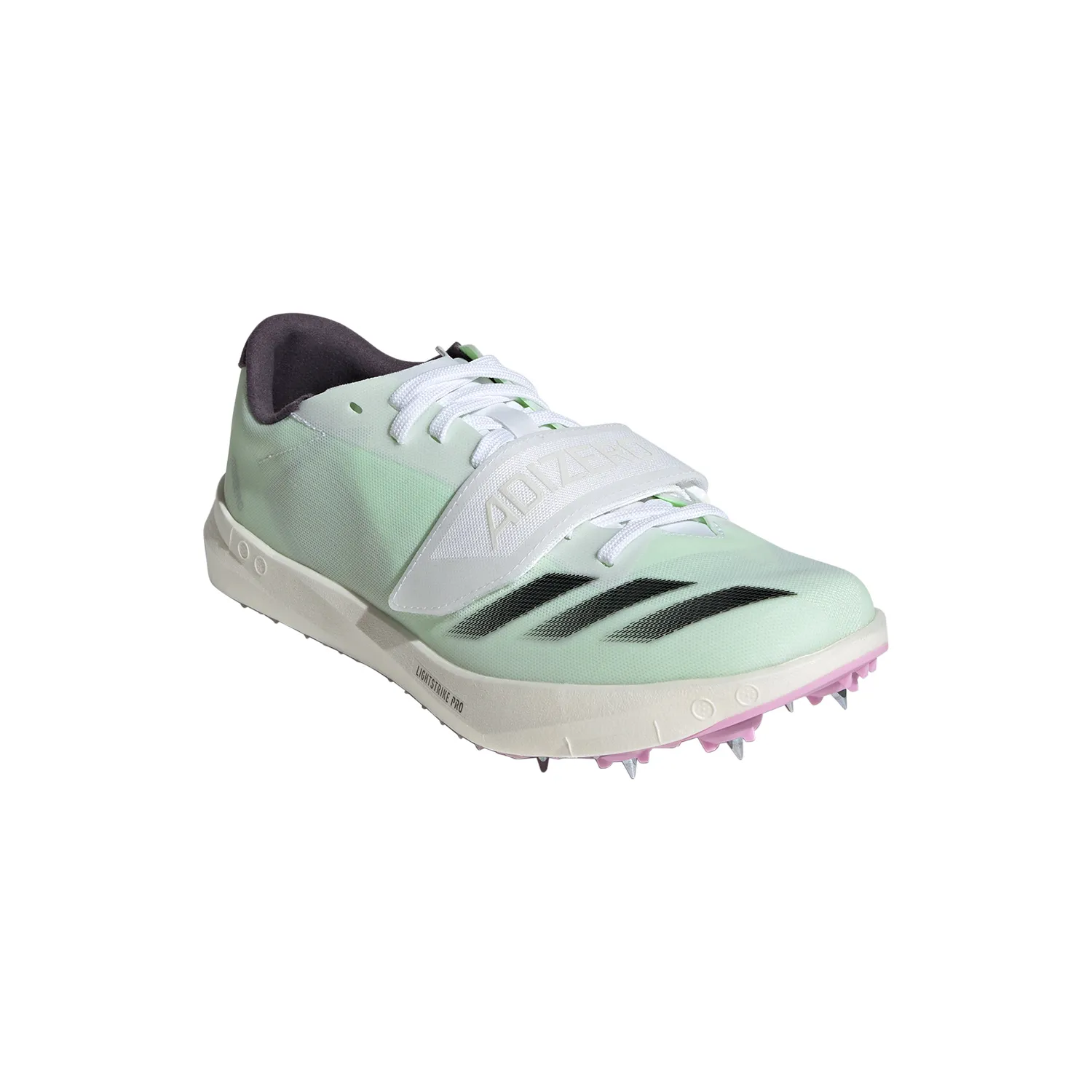 adidas adizero Triple Jump/Pole Vault  Cloud White/Core Black/Green Spark