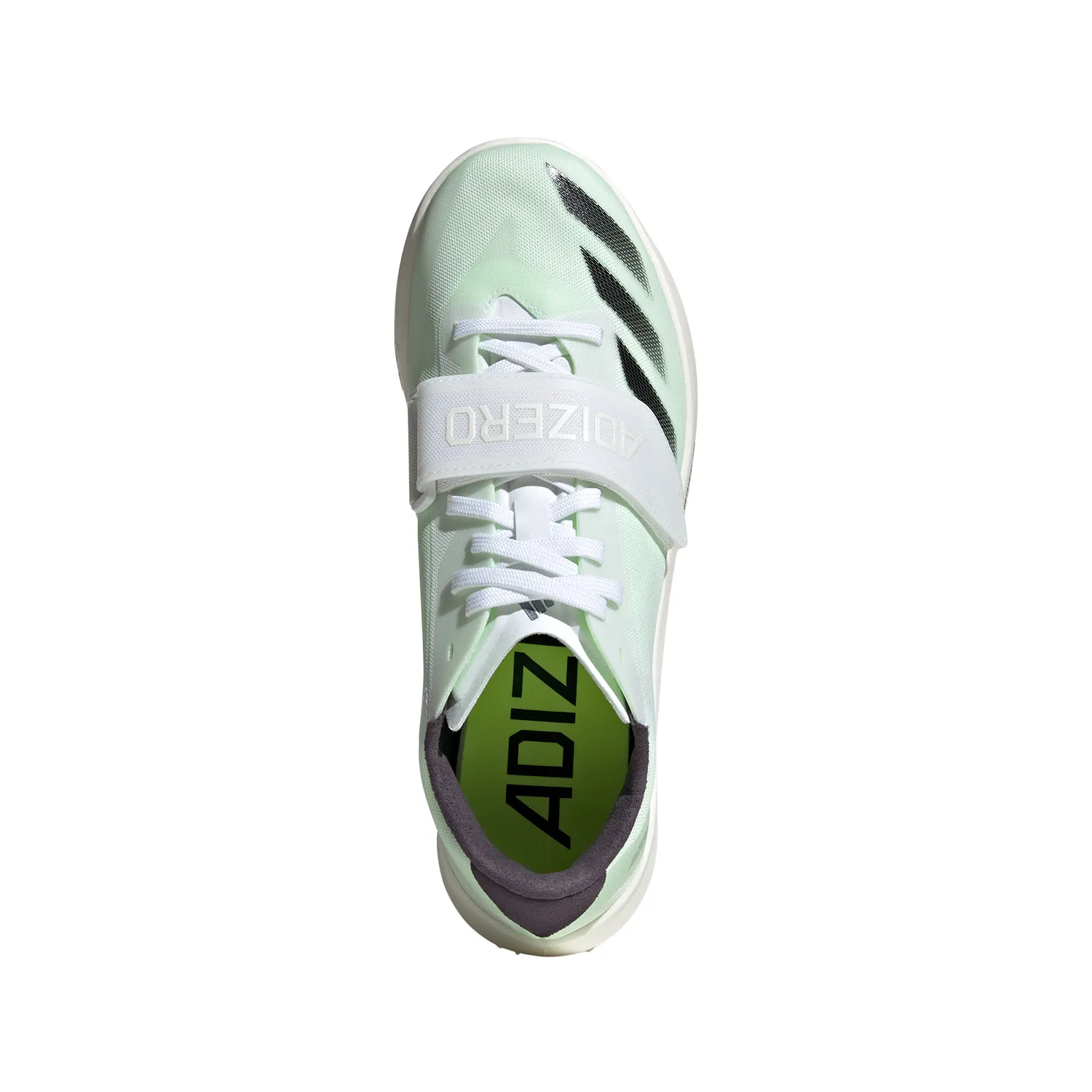 adidas adizero Triple Jump/Pole Vault  Cloud White/Core Black/Green Spark