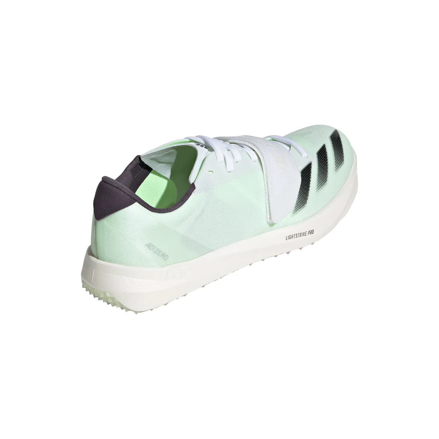 adidas adizero Triple Jump/Pole Vault  Cloud White/Core Black/Green Spark