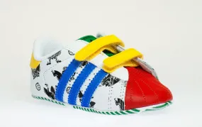 Adidas Originals Superstar 2 Smile CF Crib V24979