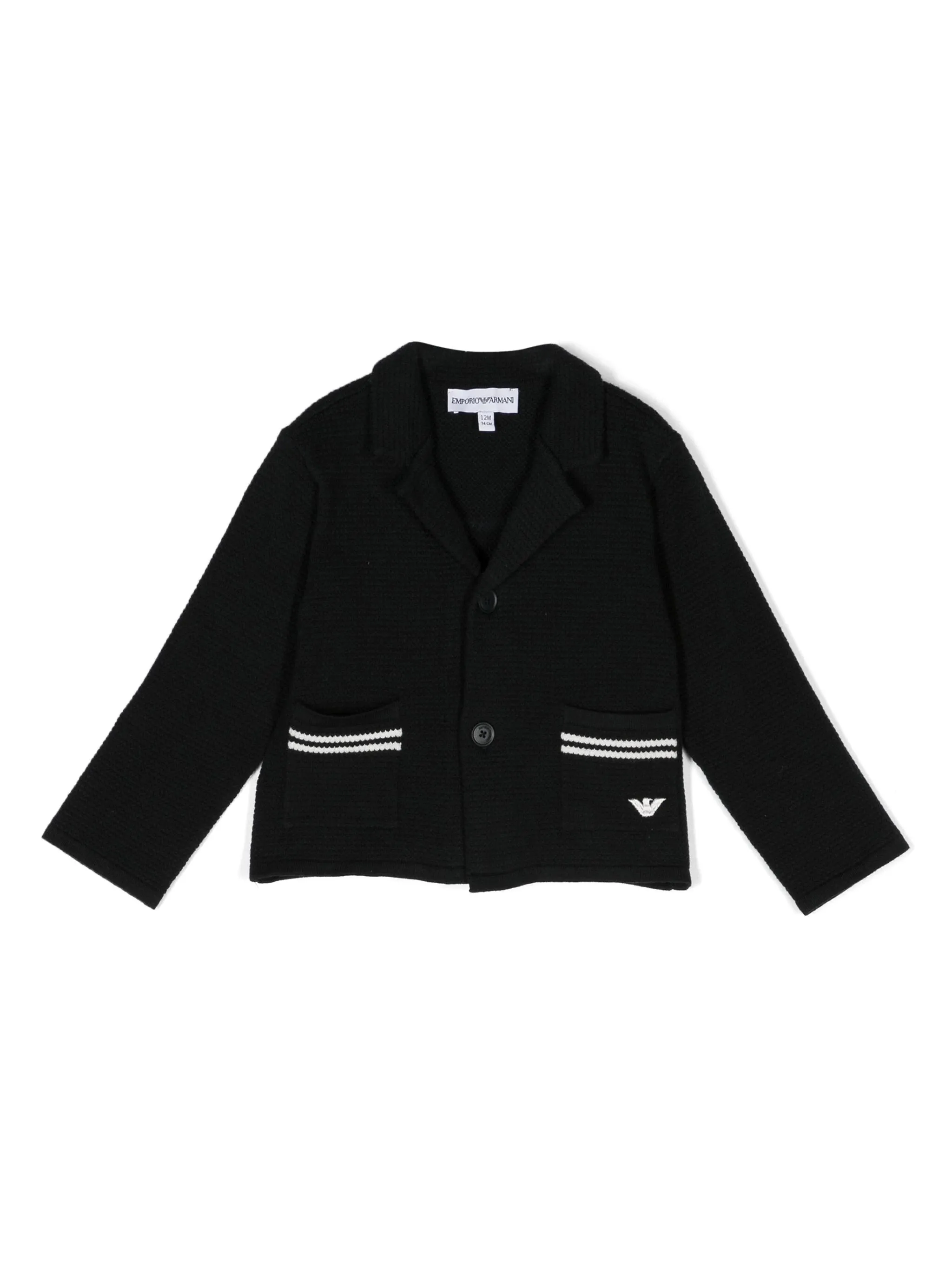 Armani Junior Baby Boy's Waffle Knit Blazer