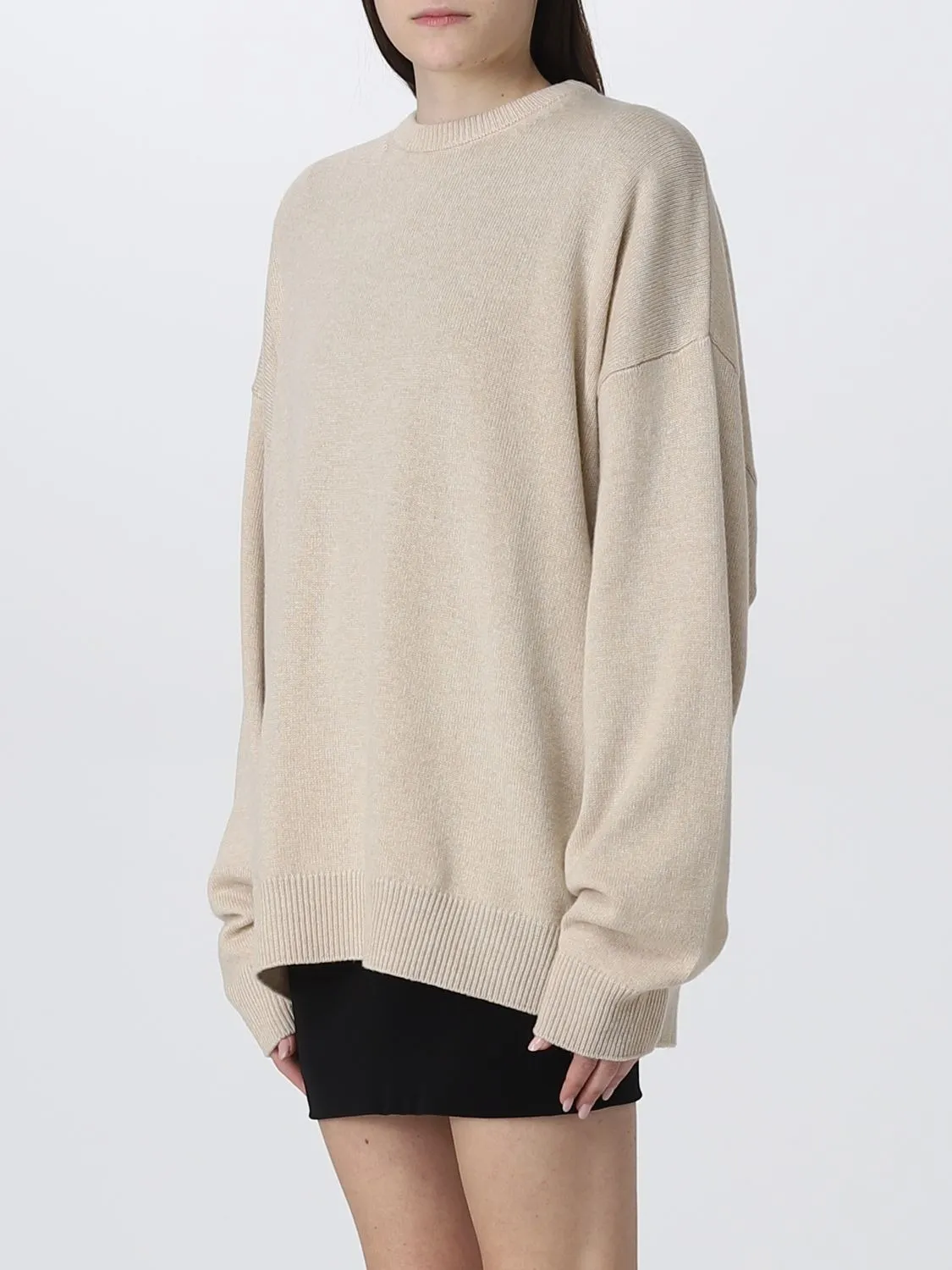 BALENCIAGA  |Long Sleeves Logo V-neck & Crew neck