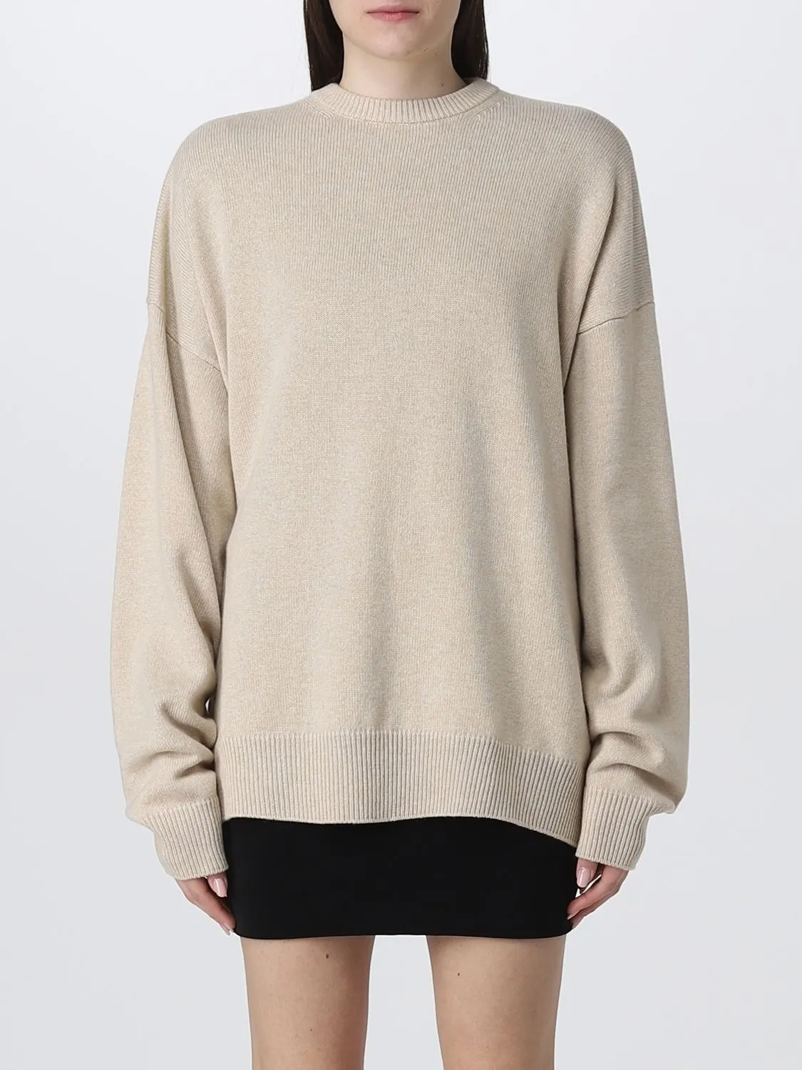 BALENCIAGA  |Long Sleeves Logo V-neck & Crew neck