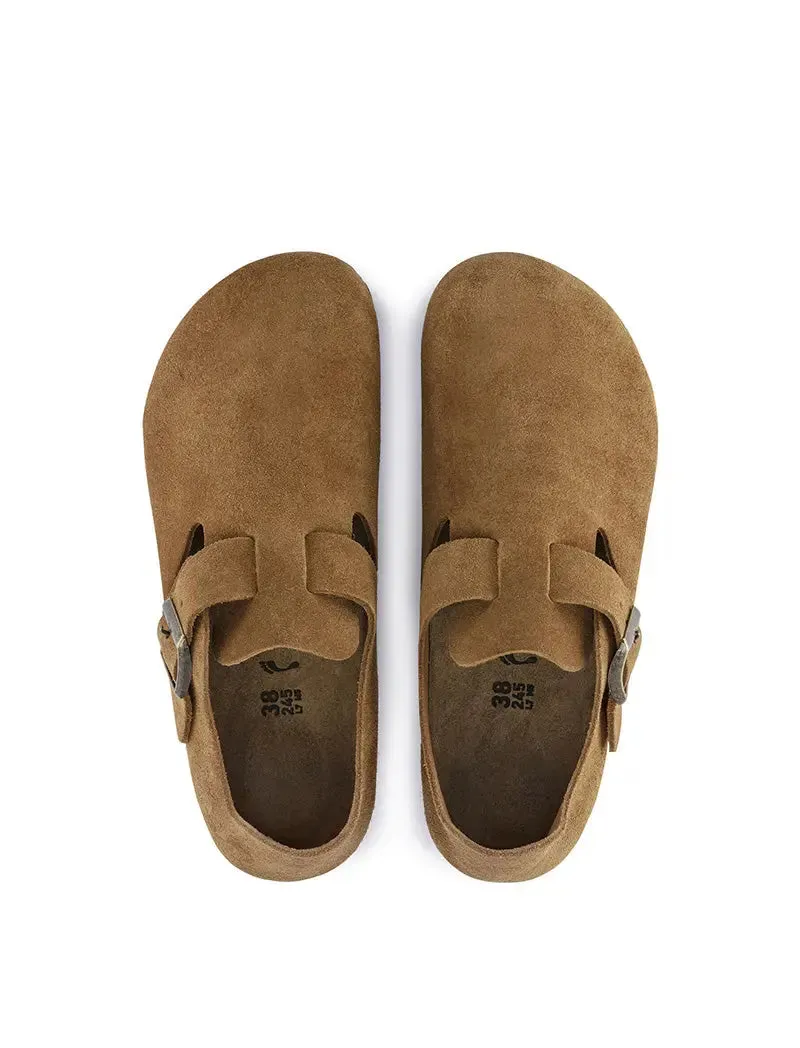 Birkenstock London Suede Narrow Mink