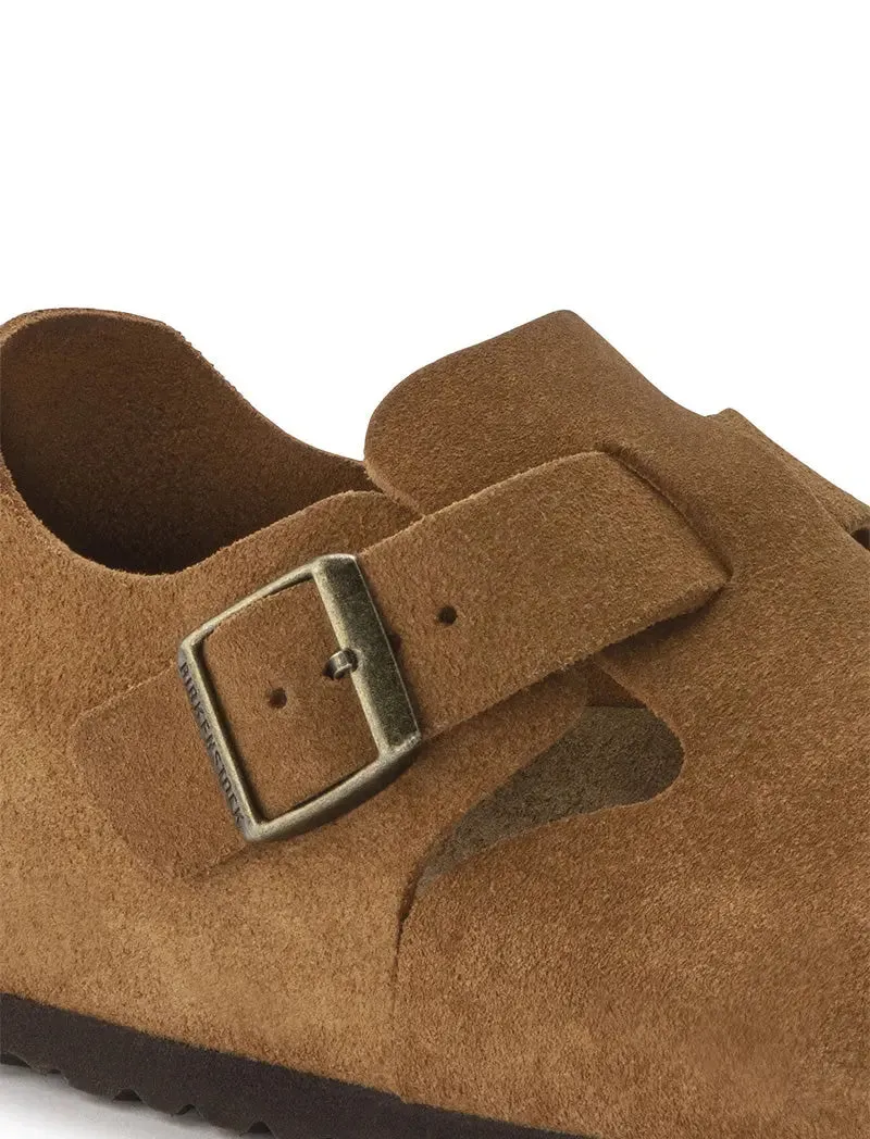 Birkenstock London Suede Narrow Mink