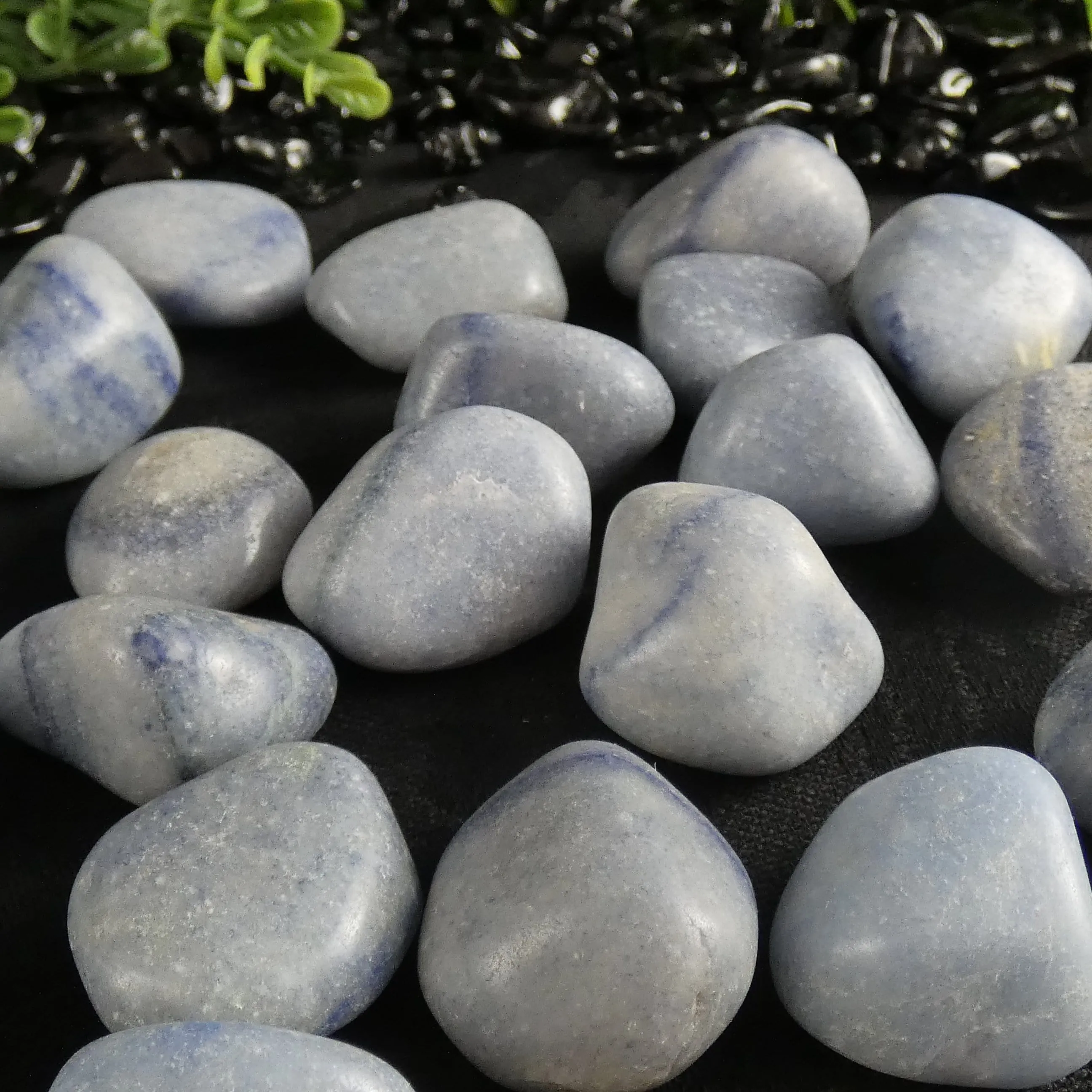 Blue Quartz Tumbled