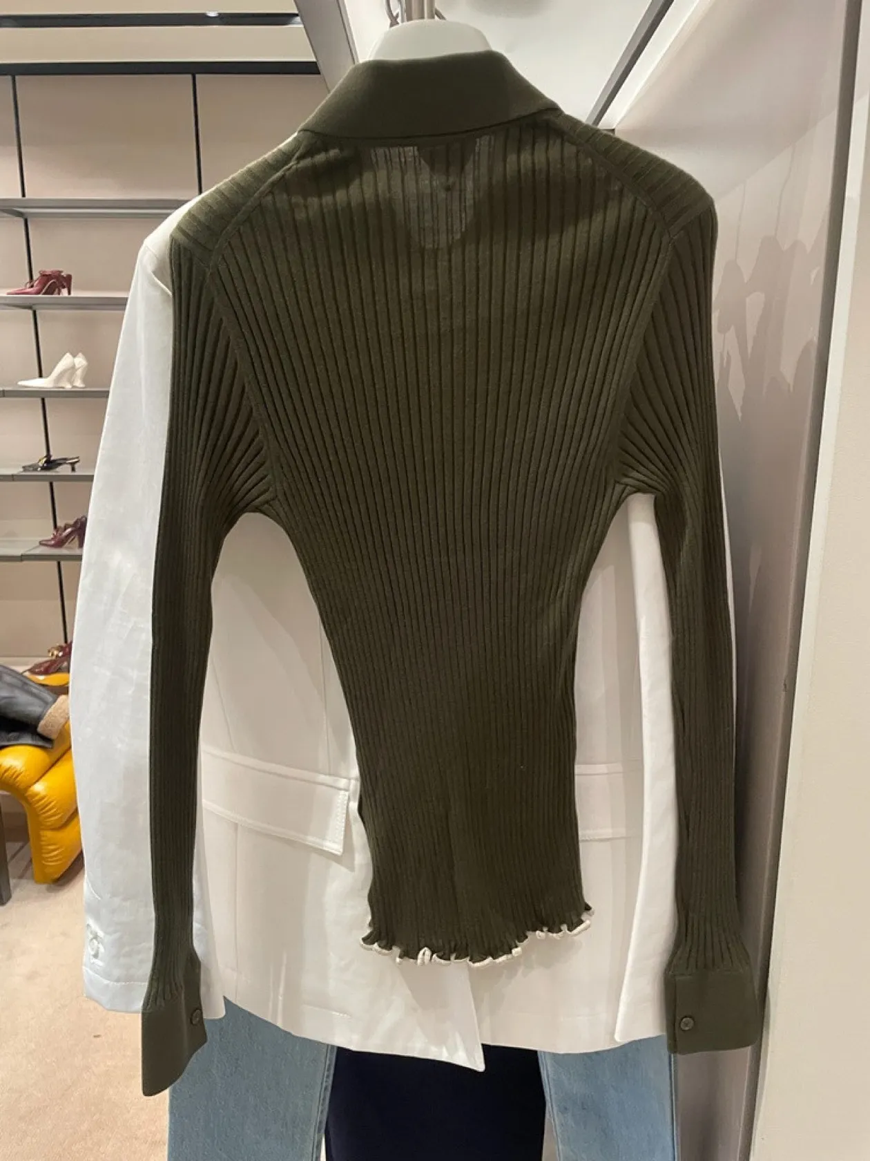 BOTTEGA VENETA  |Rib Blended Fabrics Long Sleeves Plain Cardigans