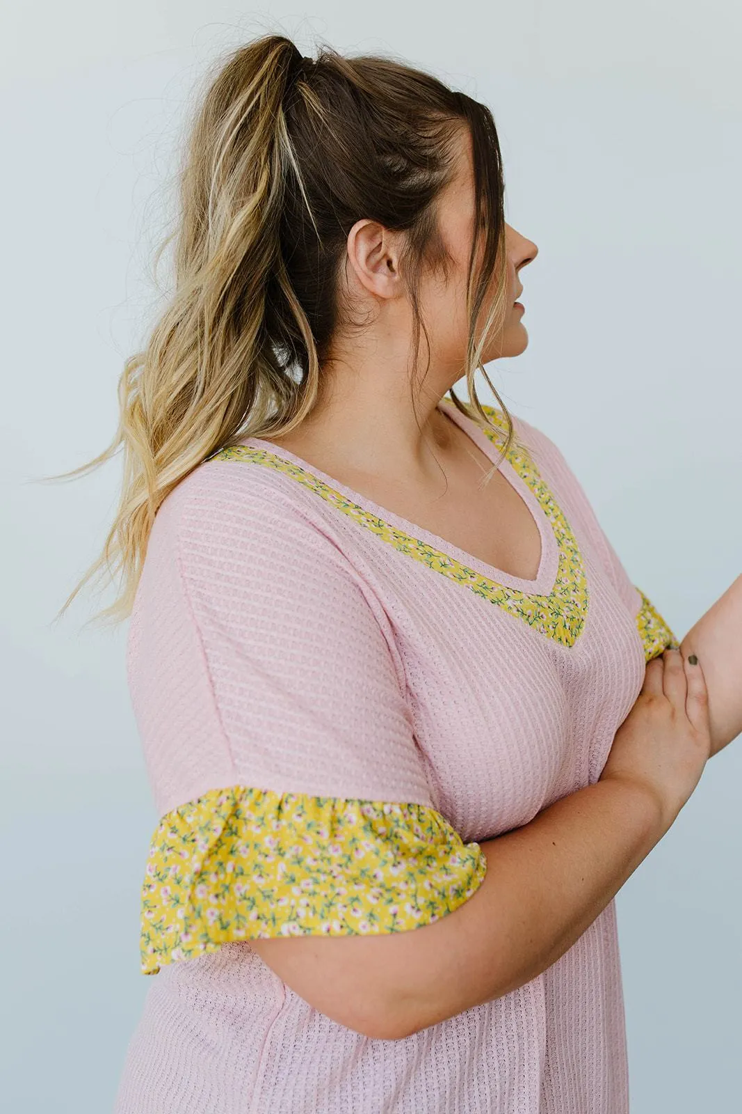 Briar Rose Waffle Knit Top - On Hand