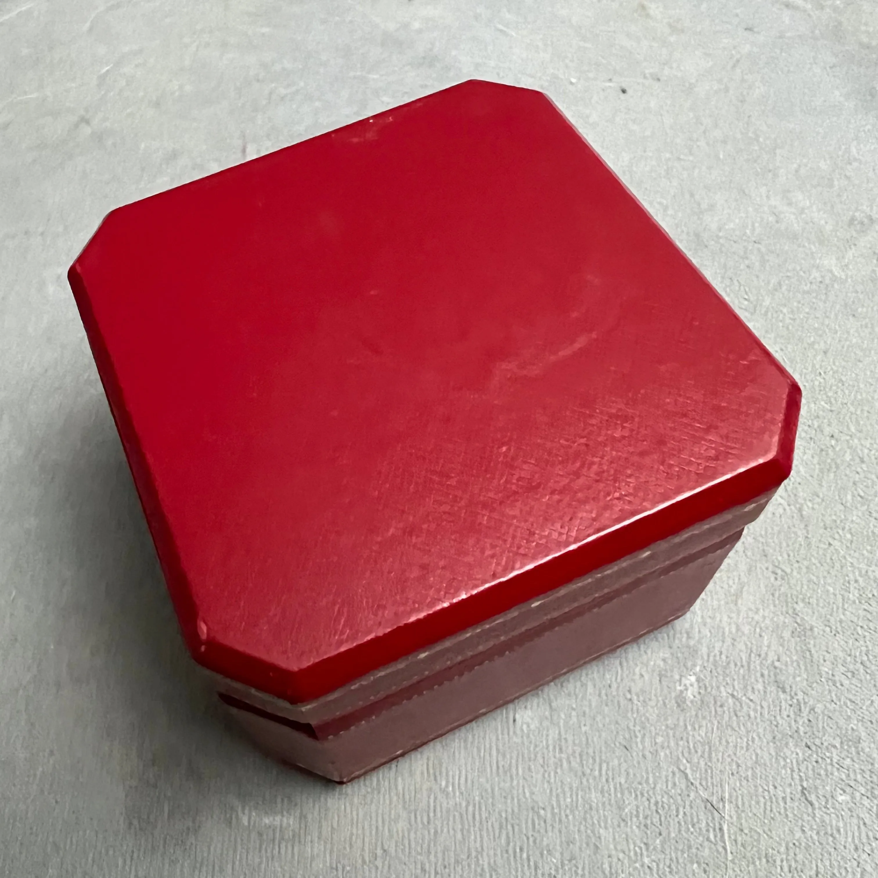 CARTIER Ring Box 2.90x2.90x2 inches