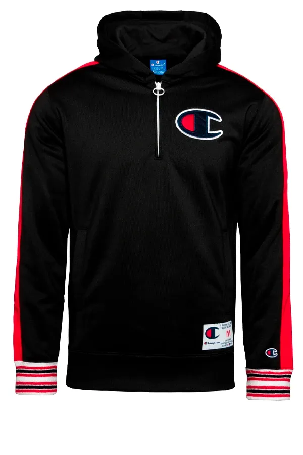 Champion Icon Half Zip Black