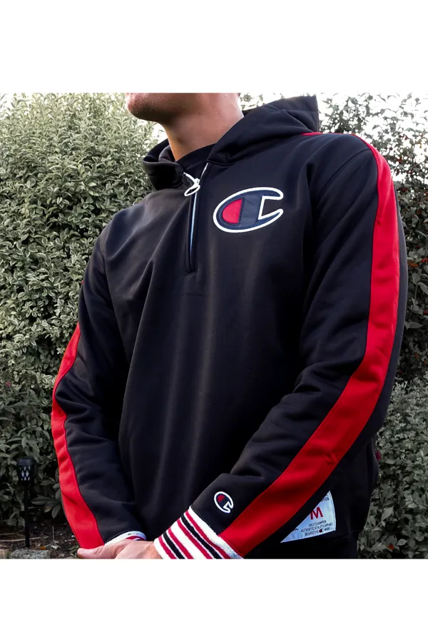 Champion Icon Half Zip Black