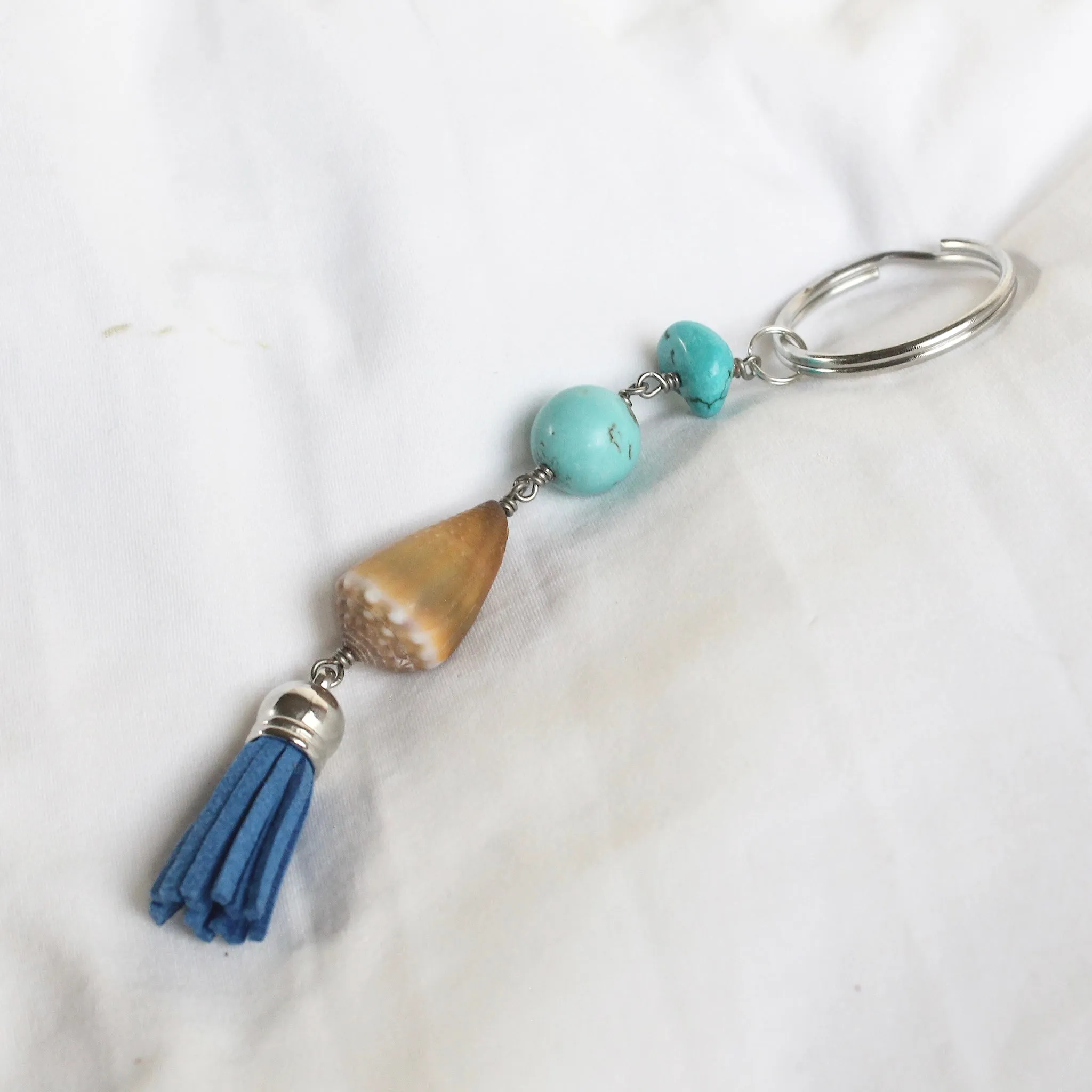 Cone Shell Keychain