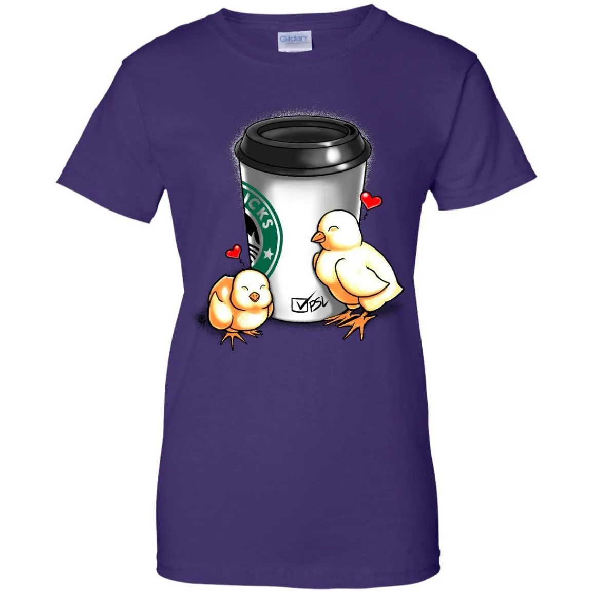 CUTE ANIMALS - Chicks Love Pumpkin Spice Lattes T Shirt & Hoodie