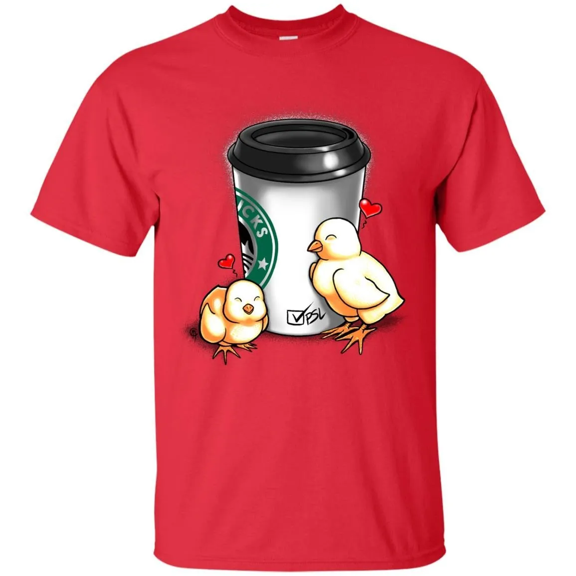 CUTE ANIMALS - Chicks Love Pumpkin Spice Lattes T Shirt & Hoodie