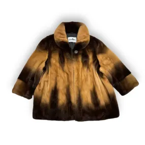 Degradé Mink Coat - Daniel's Leather