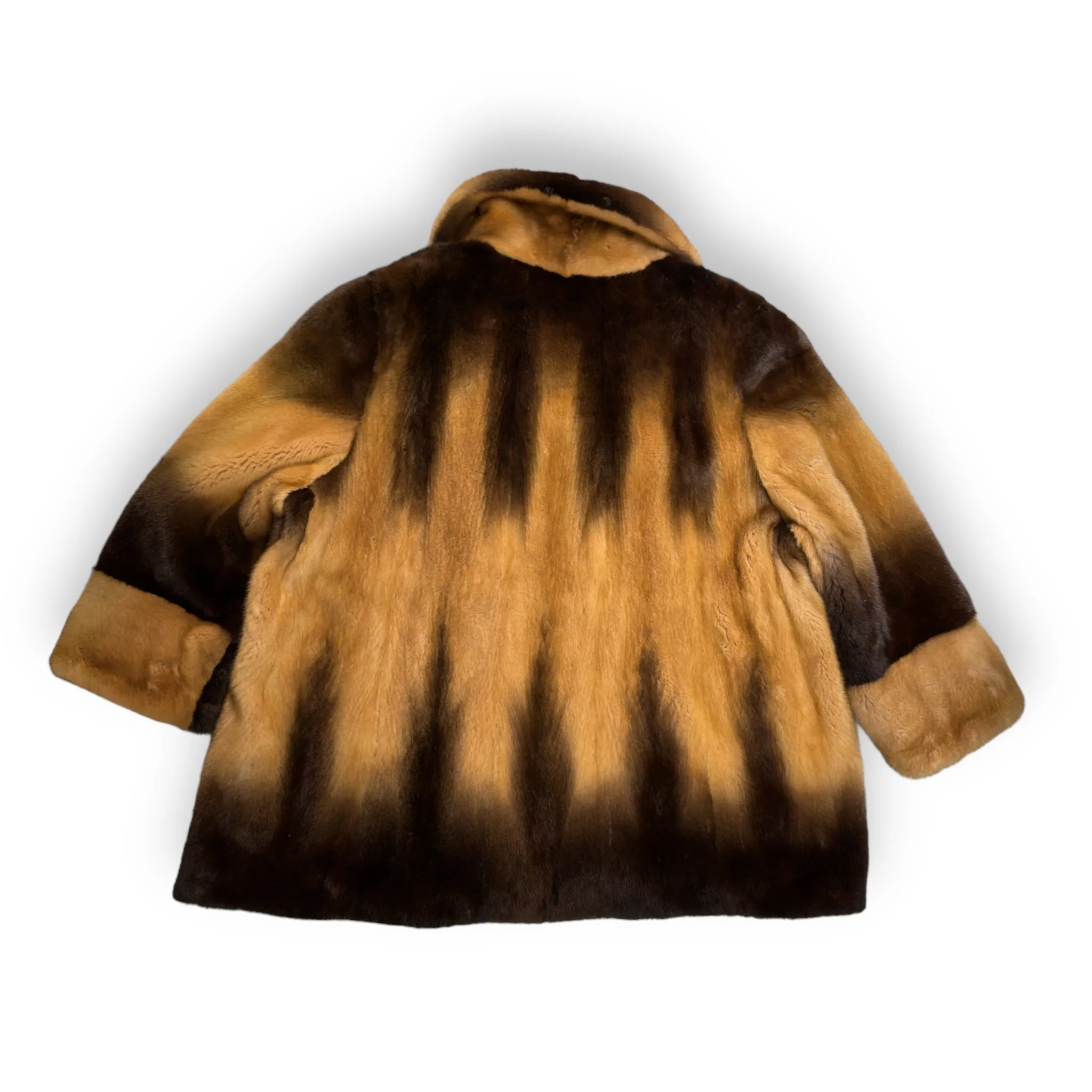 Degradé Mink Coat - Daniel's Leather