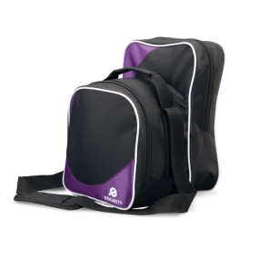 Ebonite Compact Single Tote Bowling Bag Purple