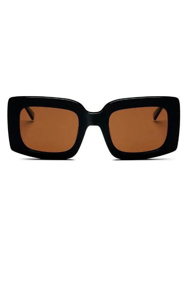 Eleventh Hour - Mink Sunglasses - Black Brown