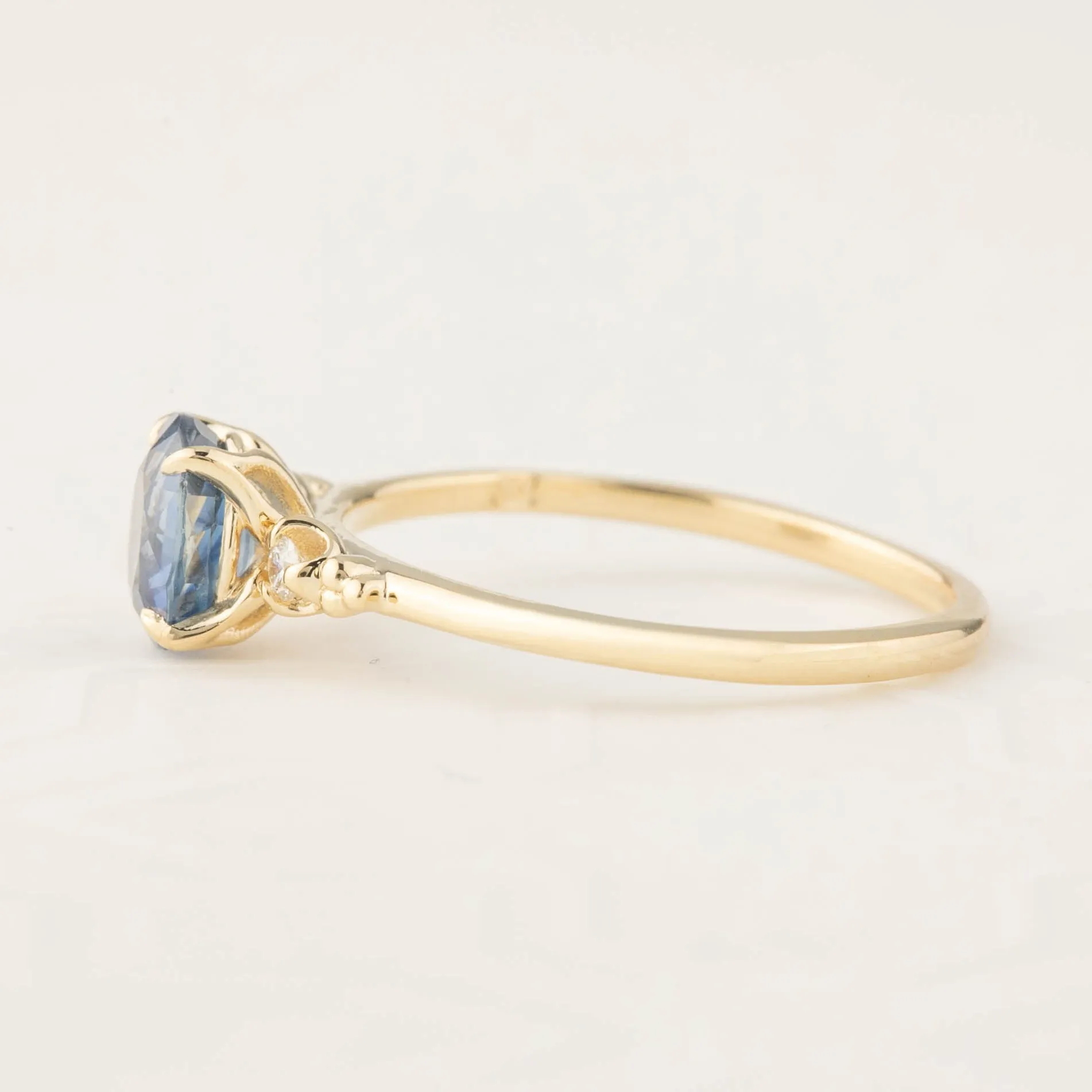 Estel Ring - 1.53ct Blue Sapphire (One of a kind)