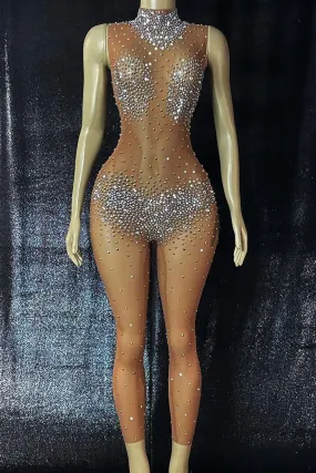 Giselle Rhinestone Bodysuit