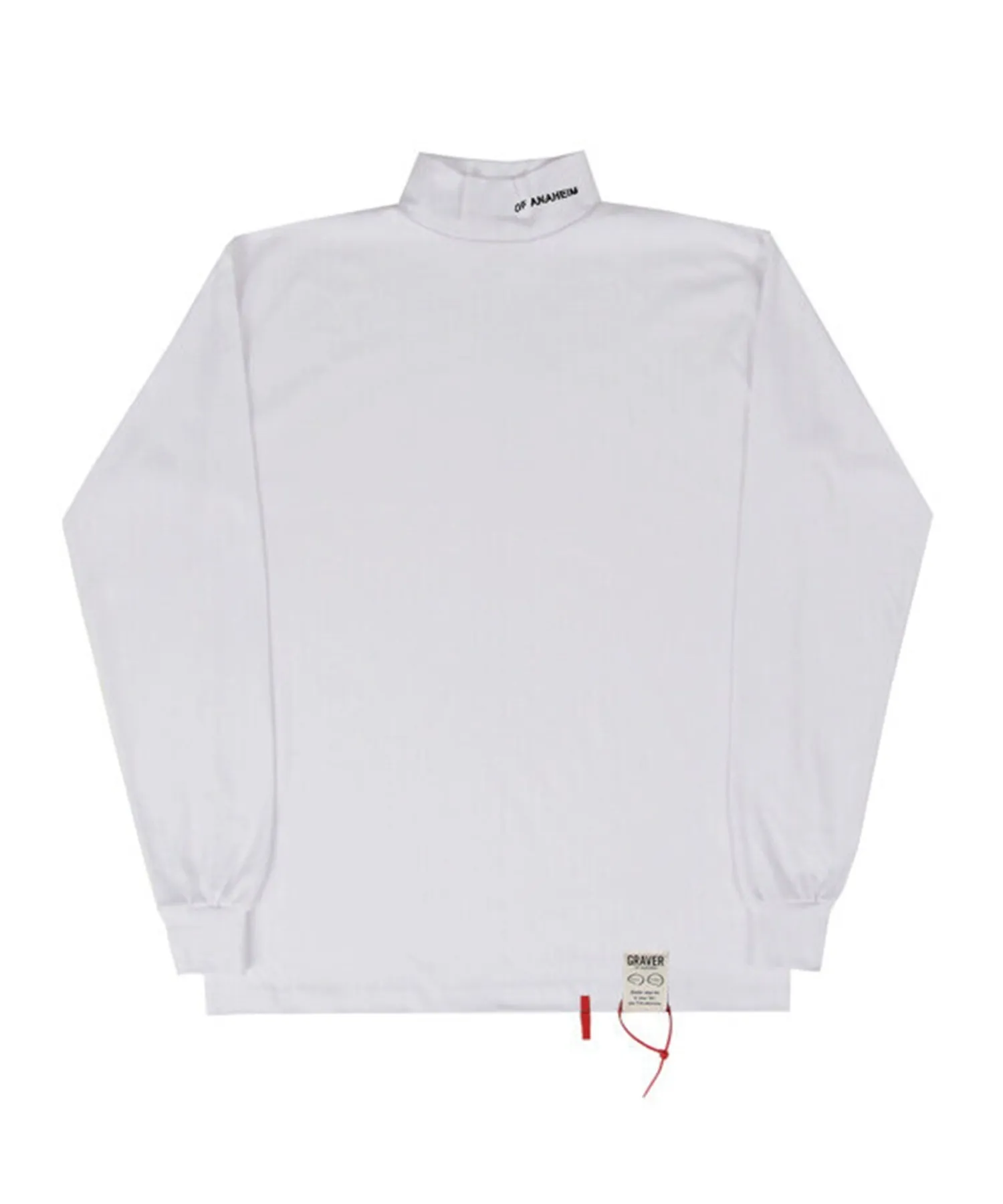 GRAVER  |[GRAVER]★SMALL PRINTING HALF TURTLENECK SWEATSHIRT