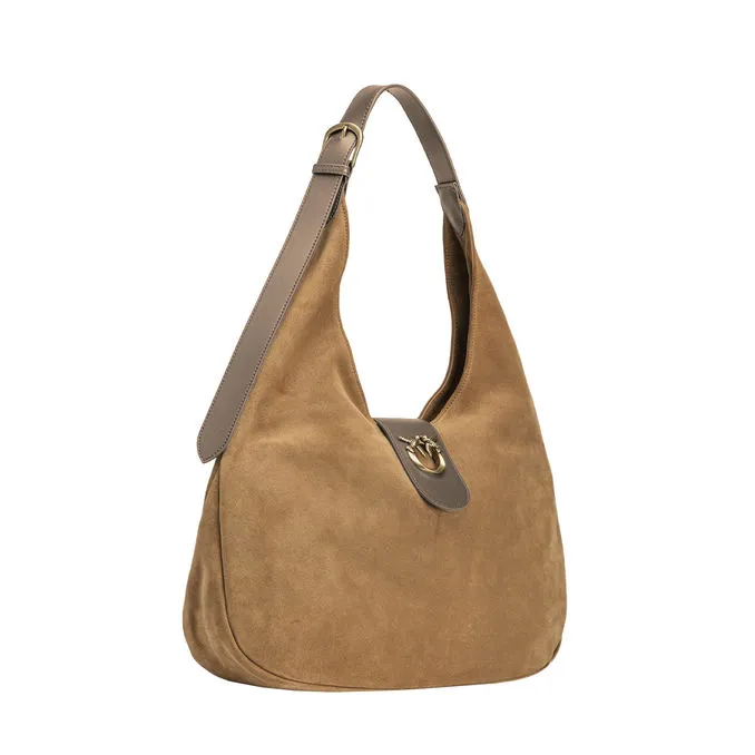 HOBO BAG BIG Woman Dune Antique Gold