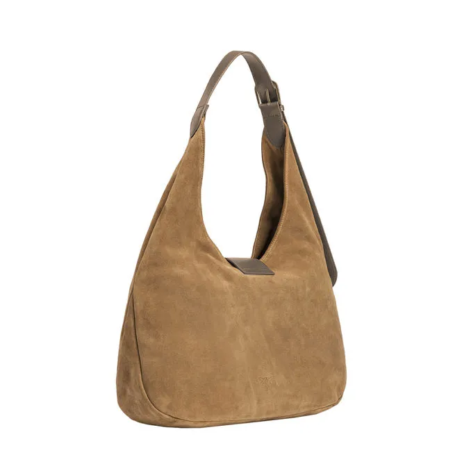 HOBO BAG BIG Woman Dune Antique Gold