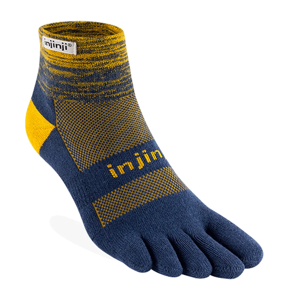 Injinji TRAIL Midweight Mini-Crew Running Socks