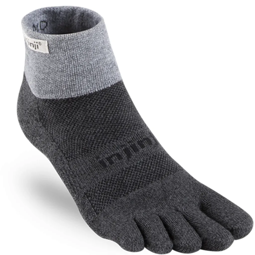 Injinji TRAIL Midweight Mini-Crew Running Socks