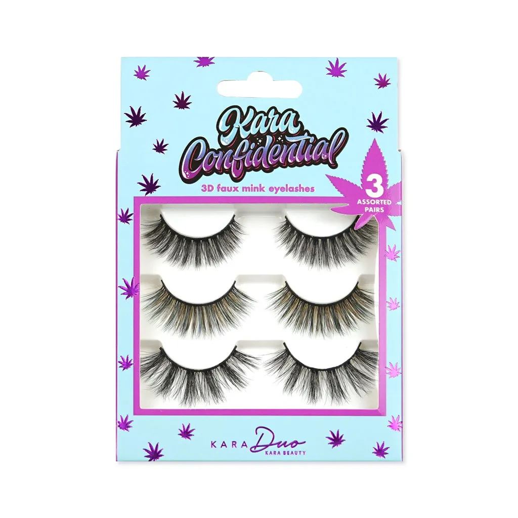 KARA 3D Faux Mink Eyelashes