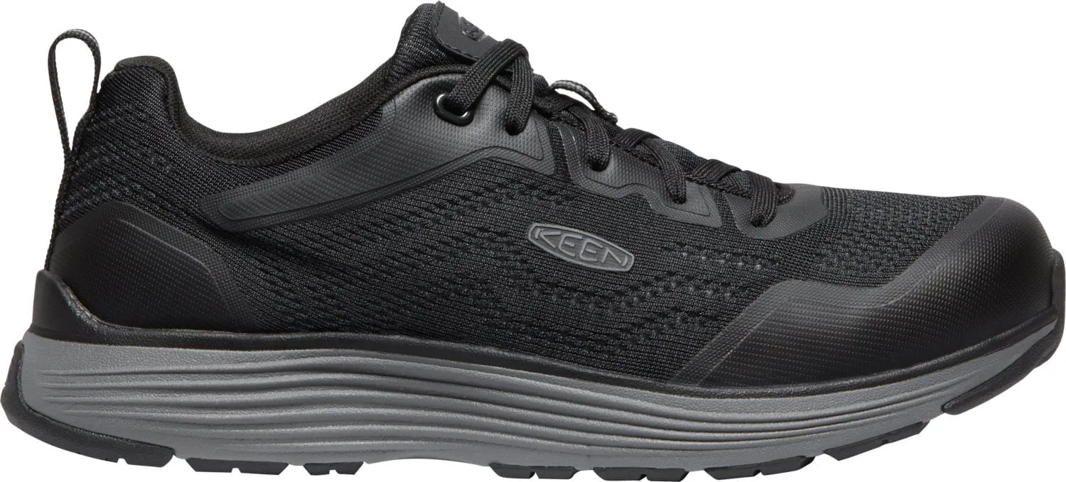 Keen Utility Mens Sparta II ESD Soft Toe Steel Grey/Black Mesh Work Shoes