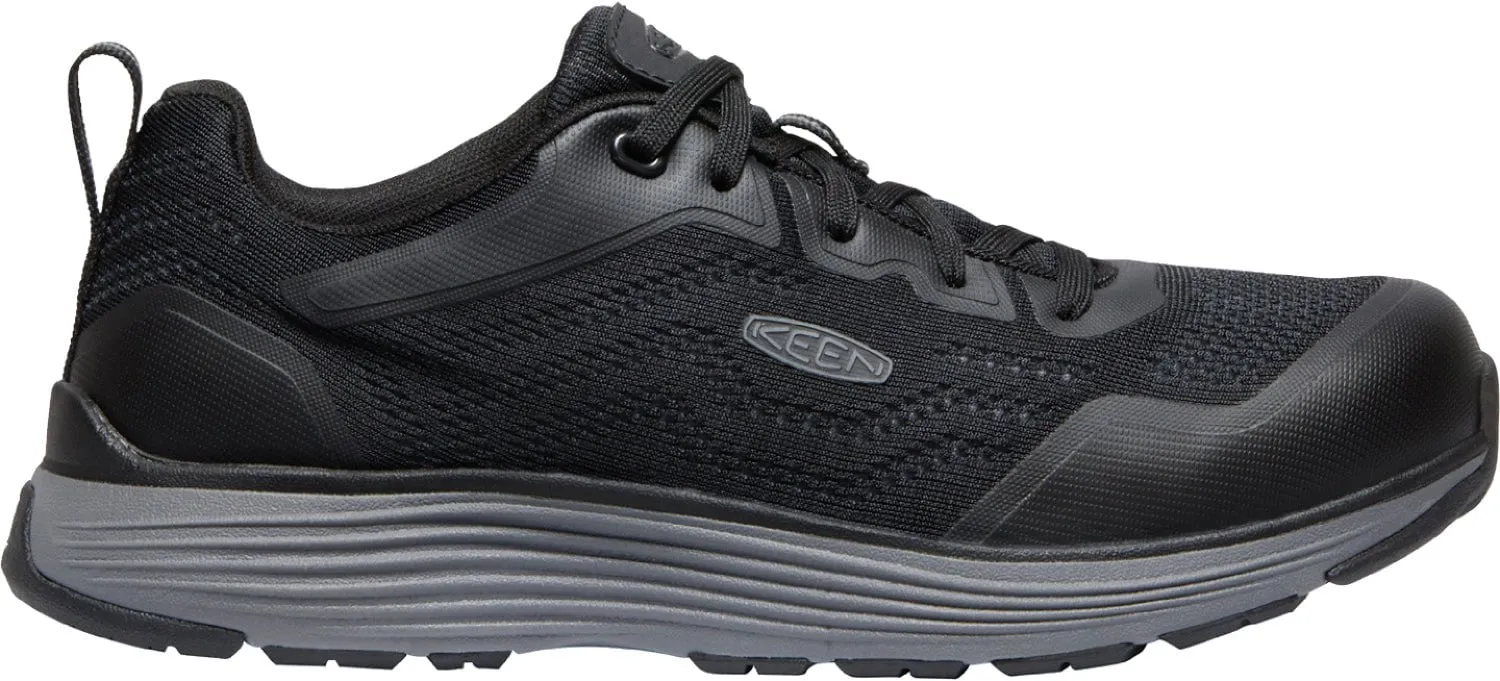 Keen Utility Mens Sparta II ESD Soft Toe Steel Grey/Black Mesh Work Shoes