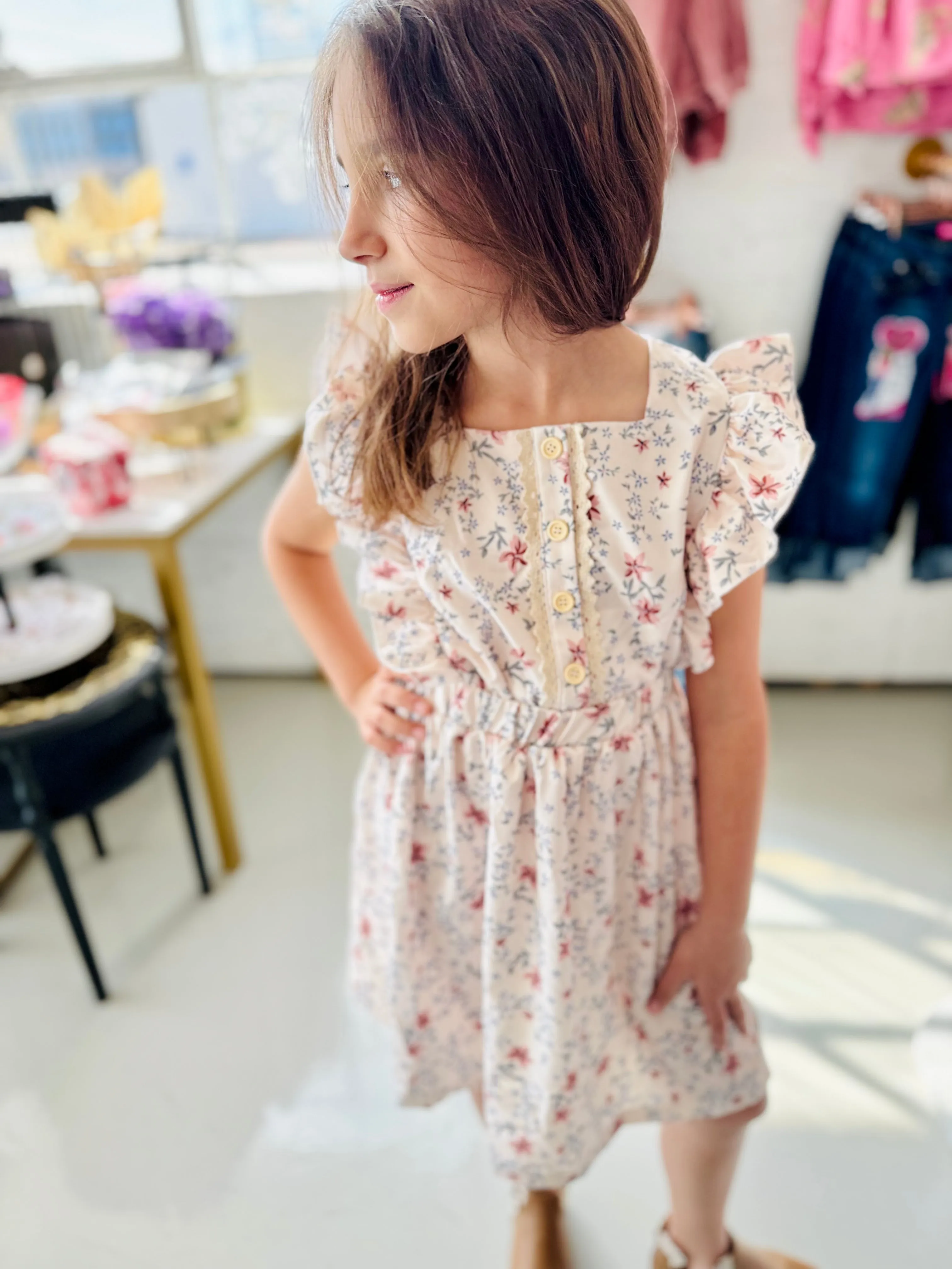 Kids | That Vintage Vibe Pinafore Dress