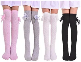 Knee Highs with Bows