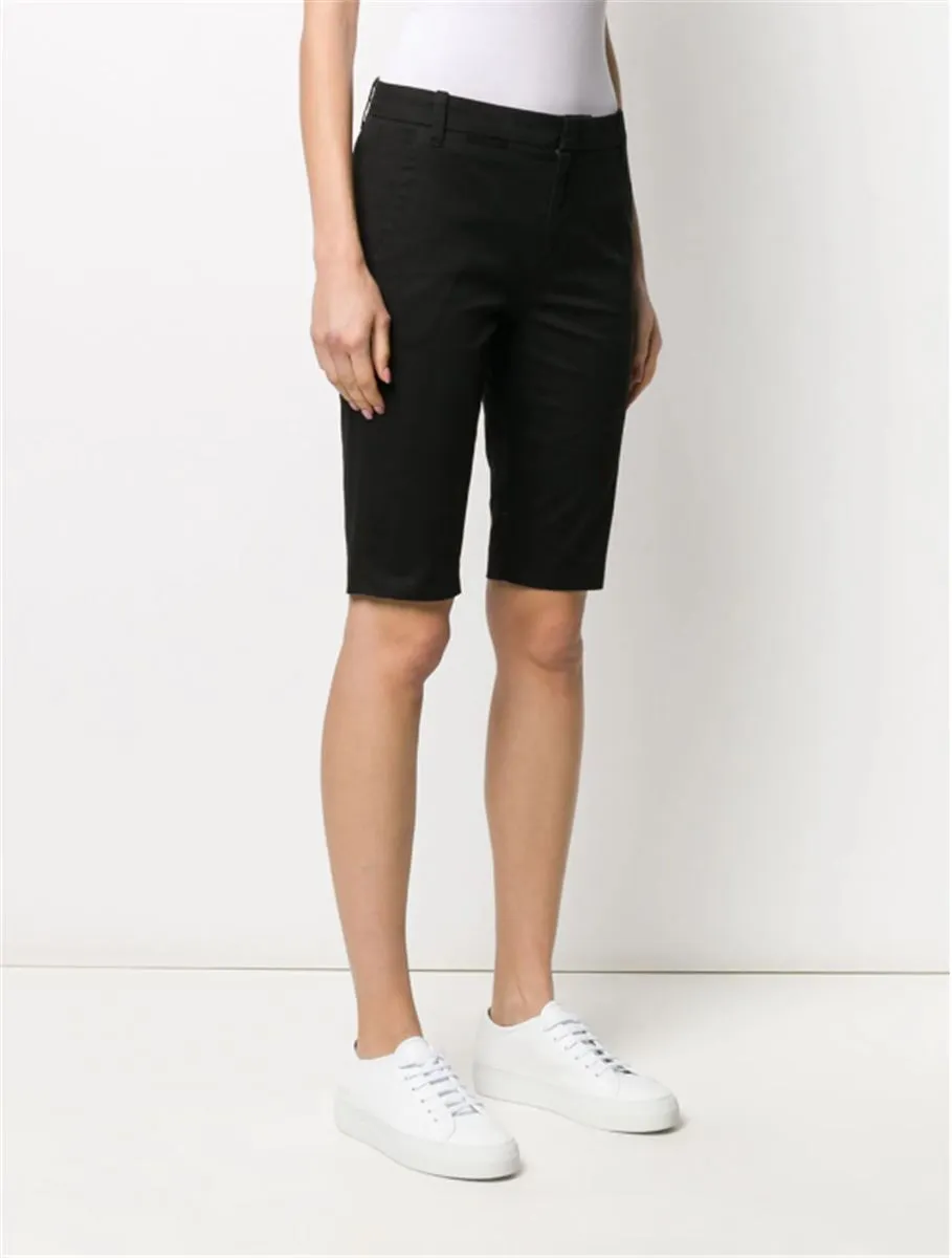 KNEE-LENGTH CHINO SHORTS