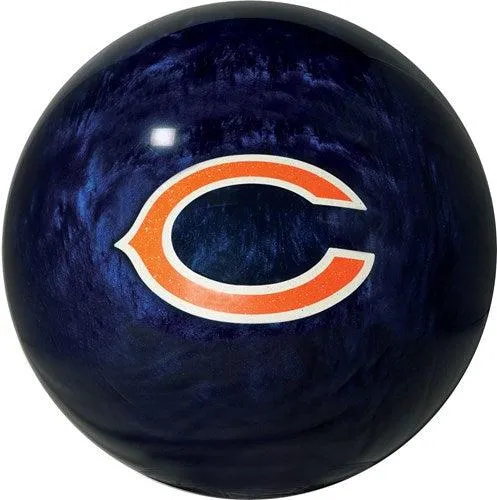 KR Strikeforce NFL Chicago Bears Engraved Bowling Ball