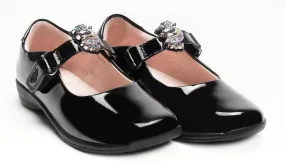 Lelli Kelly LK 8426 Bianca Interchangeable Unicorn Strap Shoes F FIT Black Patent