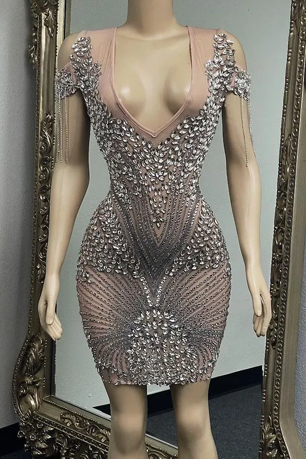 Lyla Rhinestone Dress