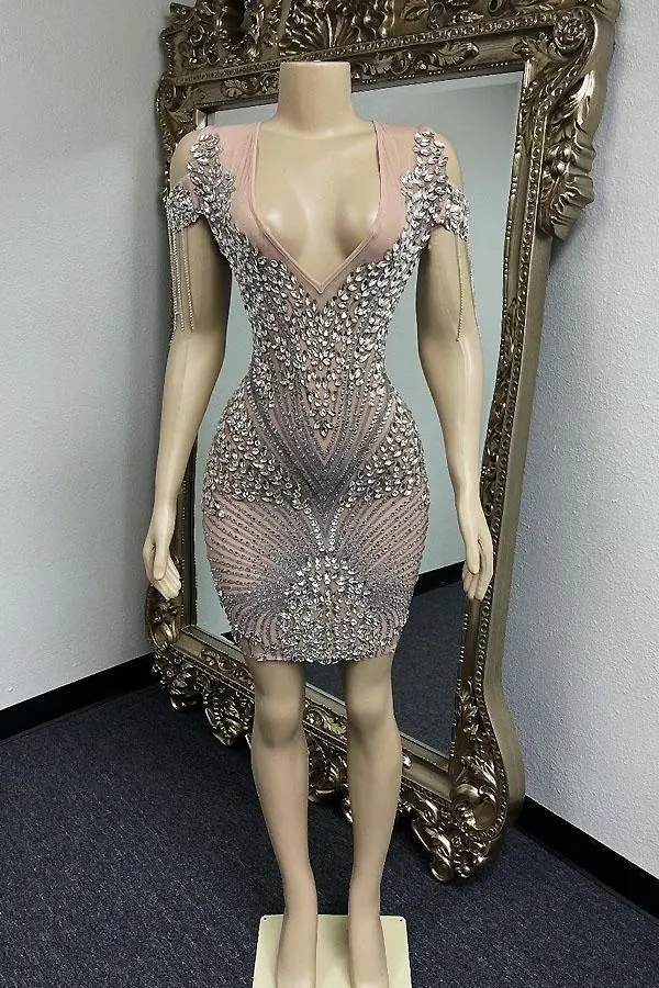 Lyla Rhinestone Dress