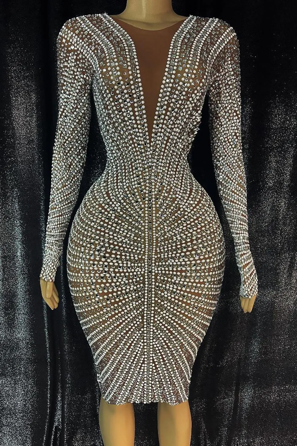 May Diamante Dress