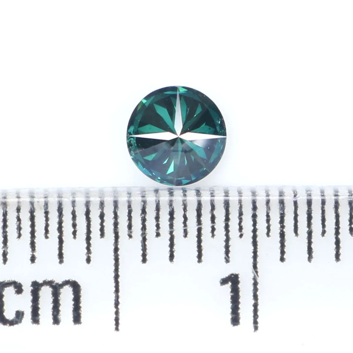 Natural Loose Round Blue Color Diamond 0.17 CT 3.60 MM Round Shape Brilliant Cut Diamond KR1562