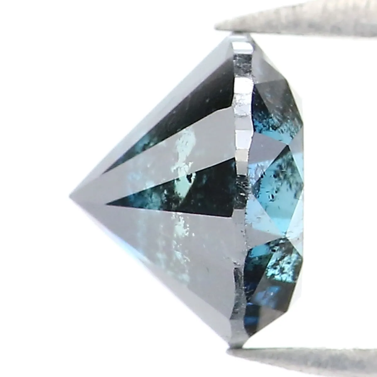 Natural Loose Round Blue Color Diamond 1.08 CT 6.10 MM Round Shape Brilliant Cut Diamond L8272