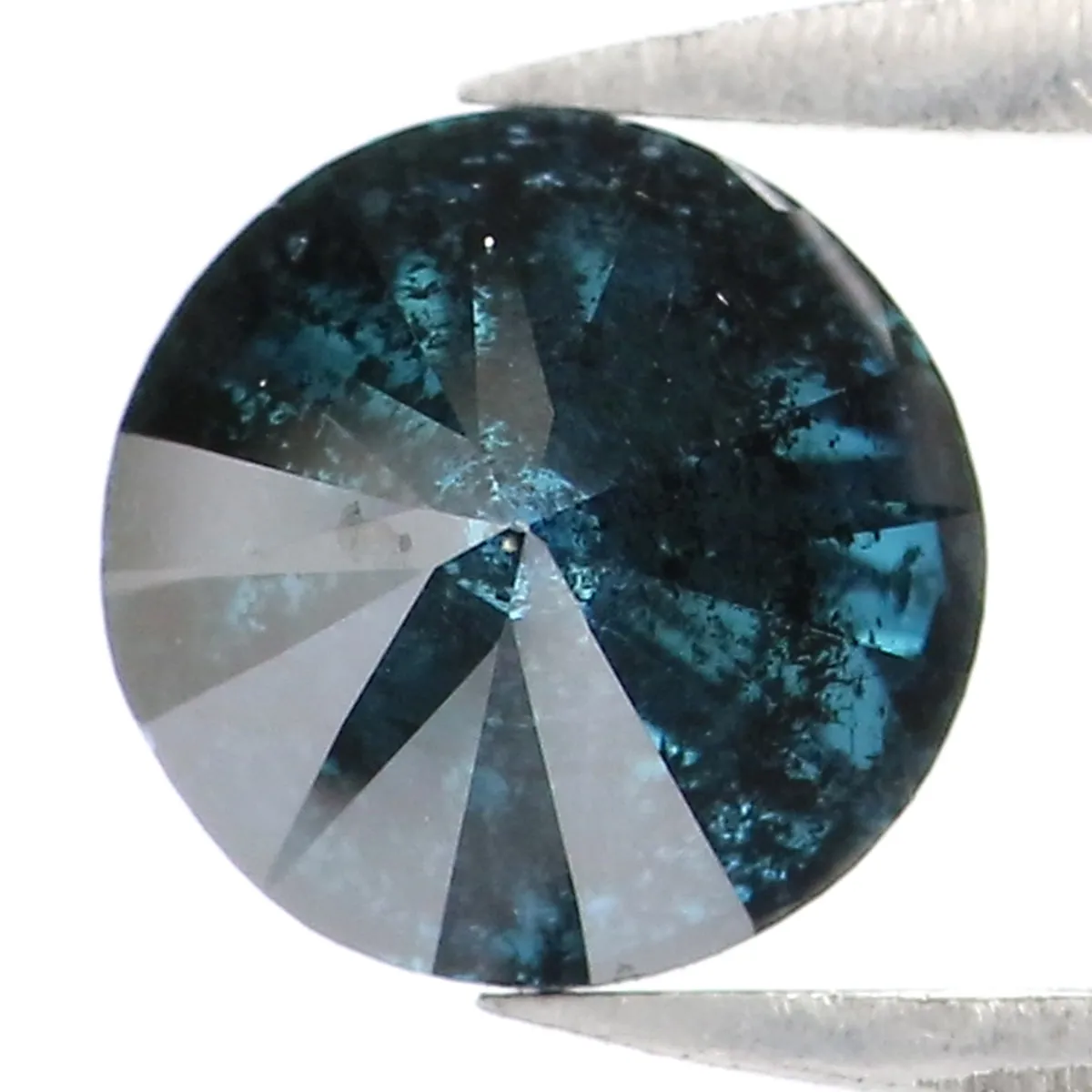 Natural Loose Round Blue Color Diamond 1.08 CT 6.10 MM Round Shape Brilliant Cut Diamond L8272