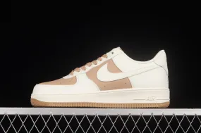 Nike Air Force 1 07 Low Cream Light Coffee White PQ3369-281