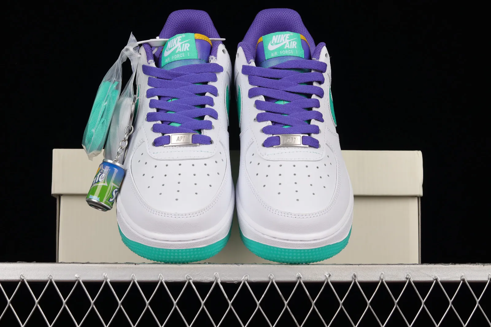 Nike Air Force 1 07 Low Sprite White Dark Purple Green BS8873-806