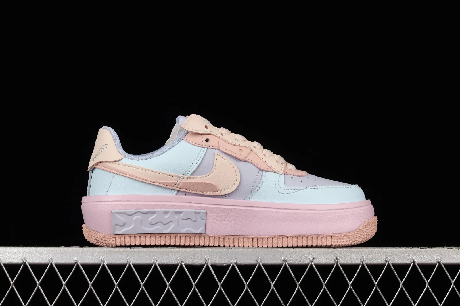 Nike Air Force 1 Fontanka Low Pink Blue Purple CW6688-608