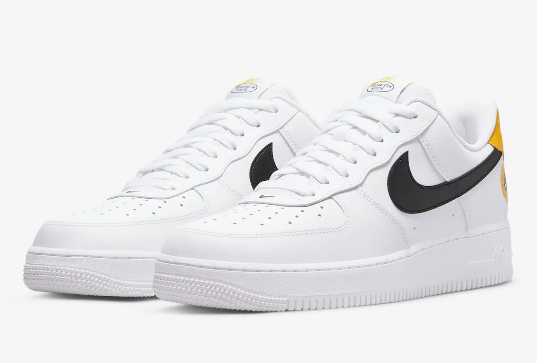 Nike Air Force 1 Low Have A Nike Day White Gold Black DM0118-100